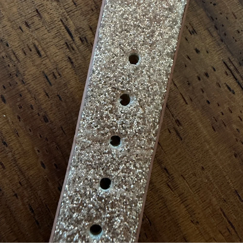 NWOT Burgi Silver and Pink Sparkle Unique Watch • Burning Man Sparkle Watch - Picture 7 of 8